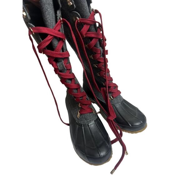 JOIE Demelza Winter Rain Boots in Charcoal Sz. 39 (US 9) - Picture 9 of 10